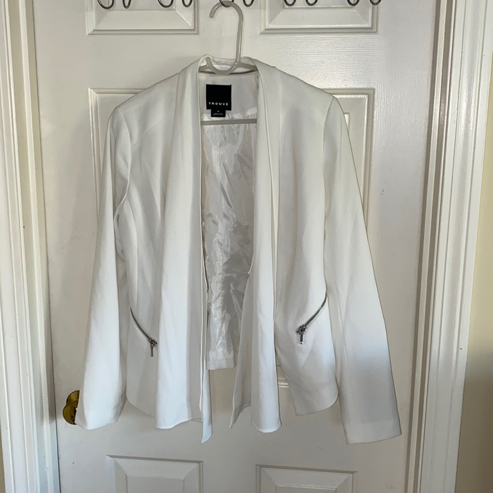 White Trouve Blazer, Size M